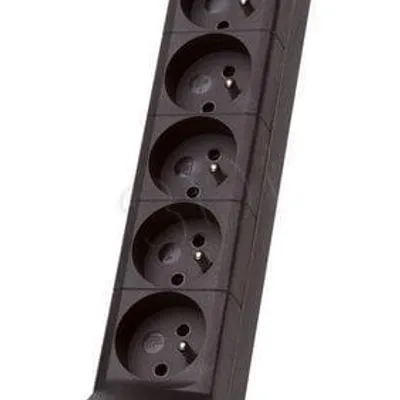 Listwa zasilająca Lestar LZRM 810 BW G-A K.:CZ 3M IEC320 (8 x UTE; 10 A; 1,5m; kolor czarny)