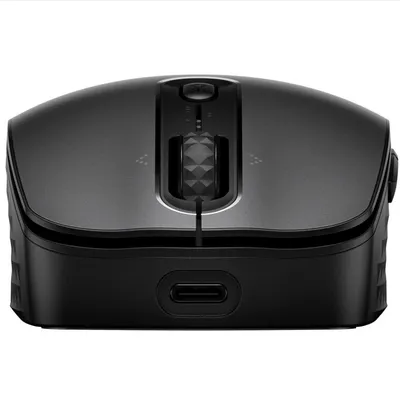 Mysz HP 690 Qi-Charging Rechargeable Wireless Mouse Black bezprzewodowa z akumulatorem czarna 7M1D4AA