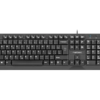 NATEC KLAWIATURA TROUT SLIM CZ/SK LAYOUT NKL-1151