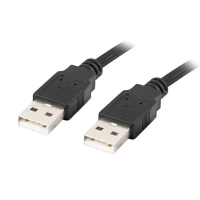 LANBERG KABEL USB-A 2.0 M/M 1.8M CZARNY CA-USBA-20CU-0018-BK