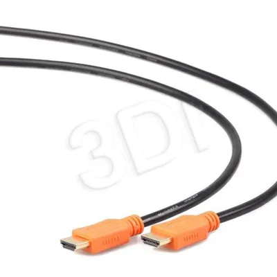 Kabel GEMBIRD CC-HDMI4L-1M (HDMI M - HDMI M; 1m; kolor czarny)