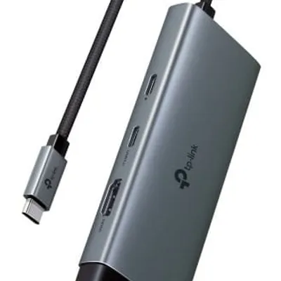 Hub TP-LINK UH6120C 2xUSB-A 3.0, 1xUSB-C 3.0, 1xUSB-C PD, HDMI 4K, RJ45 GE