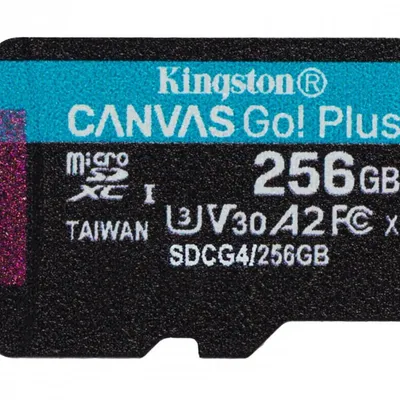 KINGSTON microSDXC Canvas Go Plus 256GB