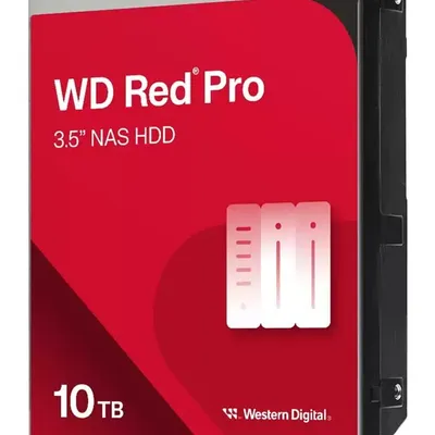 Dysk HDD WD Red Pro WD103KFBX (10 TB ; 3.5"; 256 MB; 7200 obr/min)