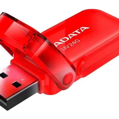 Pendrive ADATA UV240 AUV240-64G-RBK (64GB; USB 2.0; kolor czarny)