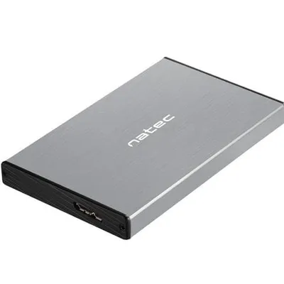 Obudowa na dysk NATEC Rhino Go NKZ-1281 (2.5"; USB 3.0; Aluminium; kolor szary)