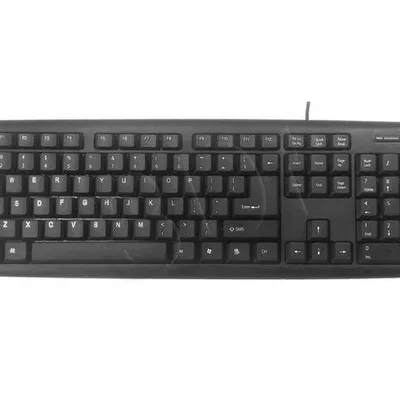 Klawiatura GEMBIRD KB-U-103 (USB 2.0; (US); kolor czarny)