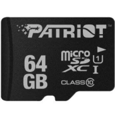 Patriot LX Series microSDHC 64GB Class 10 UHS-I