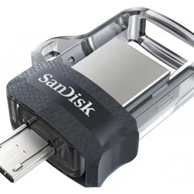 Pendrive SanDisk SDDD3-256G-G46 (256GB; microUSB, USB 3.0; kolor szary)