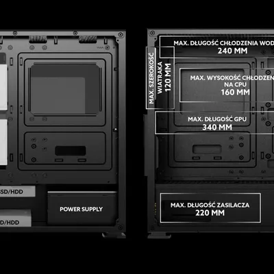SAVIO OBUDOWA PC PRIME X1 ARGB GLASS SAVGC-PRIMEX1