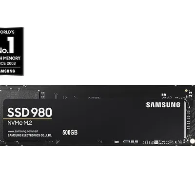 Dysk SSD Samsung 980 500 GB M.2 2280 PCI-E x4 Gen3 NVMe (MZ-V8V500BW)