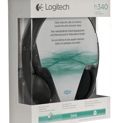 Słuchawki Logitech H340 981-000475 (kolor czarny)