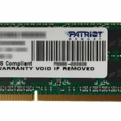 Pamięć Patriot Memory Signature PSD34G13332S (DDR3 SO-DIMM; 1 x 4 GB; 1333 MHz; CL9)