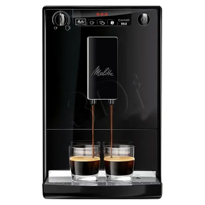 Ekspres ciśnieniowy automatyczny Melitta Solo E 950-222 (1400W; kolor czarny)
