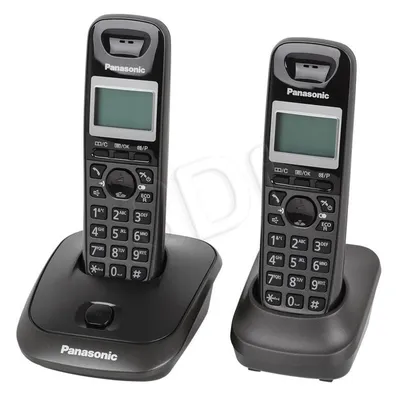 Telefon bezprzewodowy Panasonic KX-TG 2512 Czarny