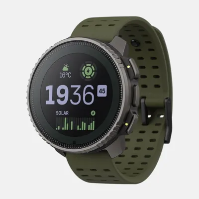 Zegarek sportowy Suunto Vertical Titanium Solar Forest 49mm Czarny