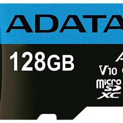 Karta pamięci z adapterem ADATA Premier AUSDX128GUICL10A1-RA1 (128GB; Class 10; + adapter)