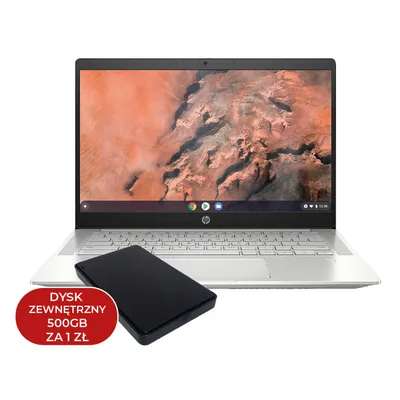 HP Pro c645 Chromebook - AMD Ryzen 3 3250C | 8GB | 128GB | 14" FHD (1920x1080) | CHROME OS | PIKE SILVER | Czytnik linii