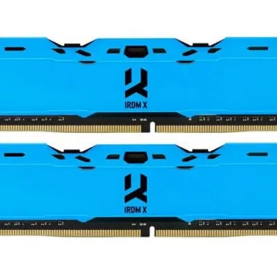 GOODRAM DDR4 16GB PC4-25600 (3200MHz) 16-20-20 DUAL CHANNEL KIT IRDM X BLUE 1024x8