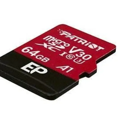 Karta Patriot Memory EP Pro PEF64GEP31MCX (64GB; Class 10, Class U3)