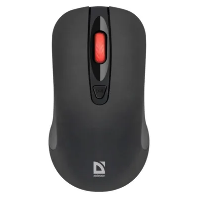 DEFENDER MYSZ NEXUS MS-195 RF SILENT CZARNA