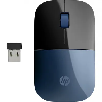 Mysz HP Z3700 Wireless Mouse Lumiere Blue bezprzewodowa czarno-niebieska 7UH88AA