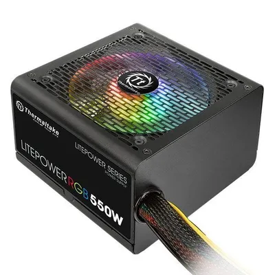 Zasilacz Thermaltake Litepower RGB PS-LTP-0550NHSANE-1 (550 W; Aktywne; 120 mm)