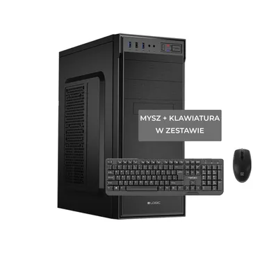 Komputer Pricemax AX1 i3-12100 | Pamięć Pamięć 8GB | Dysk SSD 512GB | Intel UHD Graphics 730 | Nagrywarka DVD-RW | Windows 11 PRO