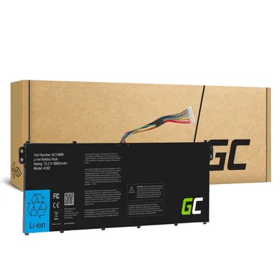 GREEN CELL BATERIA AC62 AC14B3K AC14B8K DO ACER ASPIRE 5 A515 A517 R15 R5-571T SPIN 3 SP315 SWIFT 3 SF314 3600 MAH 15.2V