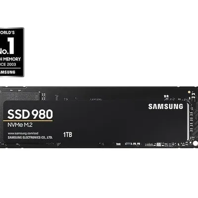 Dysk SSD Samsung 980 1 TB M.2 2280 PCI-E x4 Gen3 NVMe (MZ-V8V1T0BW)