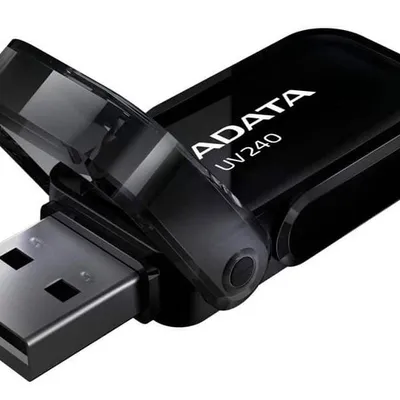 Pendrive ADATA UV240 AUV240-32G-RBK (32GB; USB 2.0; kolor czarny)