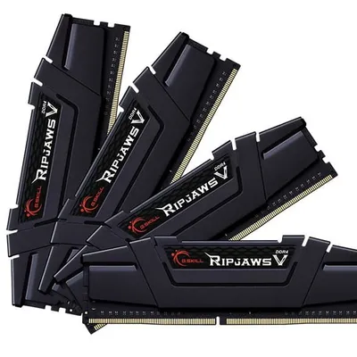 G.SKILL RIPJAWSV DDR4 128GB 4X32GB 3600MHZ CL16 XMP2 F4-3600C16Q-128GVK