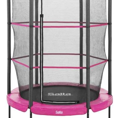 Salta Trampolina dziecięca -140cm różowa