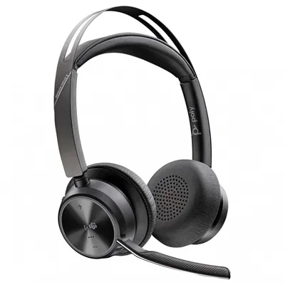 Poly Zestaw słuchawkowy Voyager Focus 2 z certyfikatem Microsoft Teams USB-C-C + przejściówka USB-C/A 9T9J4AA#AC3