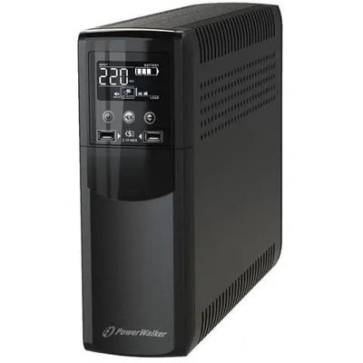 Zasilacz awaryjny UPS POWER WALKER VI 600 CSW FR (Desktop; 600VA)
