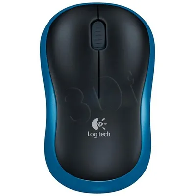 Mysz Logitech M185 910-002239 (optyczna; 1000 DPI; kolor niebieski)