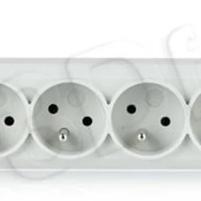 Listwa przeciwprzepięciowa Activejet APN-8g/3m-GR (3 x Typ C, 5 x UTE; 10 A; 3m; kolor szary)