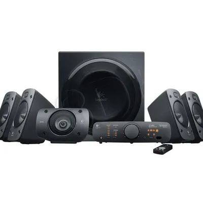 Zestaw głośników Logitech Z-906 980-000468 (5.1; kolor czarny)