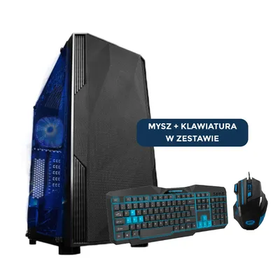 Komputer Pricemax AX4 AMD Ryzen 5 5500 | Pamięć 16GB | Dysk SSD 512GB | Radeon RX 550 4096MB | Win 11