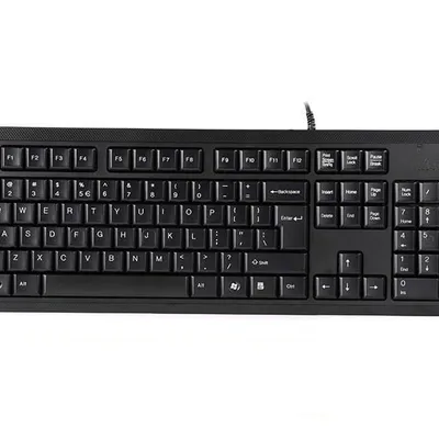 Klawiatura membranowa A4 TECH KR-92 A4TKLA46007 (USB 2.0; (US); kolor czarny)