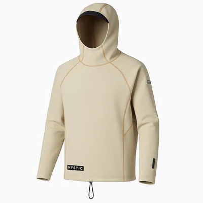Koszulka Lycra z kapturem Mystic Unharted Hood Rashvest L/S Sand