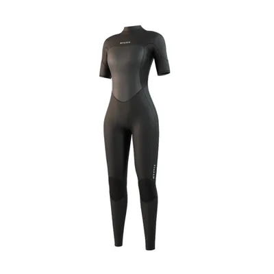 Pianka Mystic Brand Shortarm 3/2mm BZ Flatlock Woman Black 2025