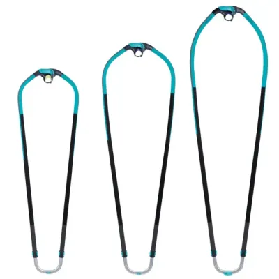 Bom DUOTONE Silver Series Black / Turquoise