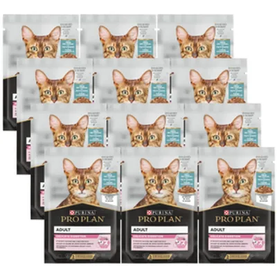 PRO PLAN Delicate Digestion Karma dla kotów z rybą oceaniczną 12x85g