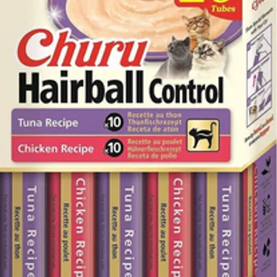 INABA Churu Hairball Control dla kota - 20x14g