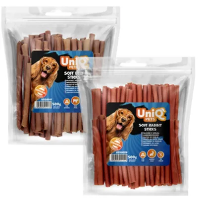 UNIQ PETS dog snacks Mix Smaków 2x500g