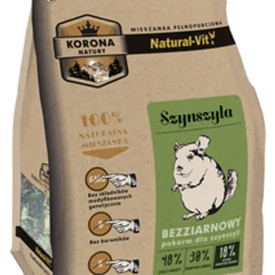 KORONA NATURY Natural-Vit pokarm dla szynszyli 1,6kg