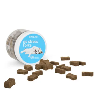 Easy.VET Smaczki funkcjonalne No stress forte dla psów i kotów 180g