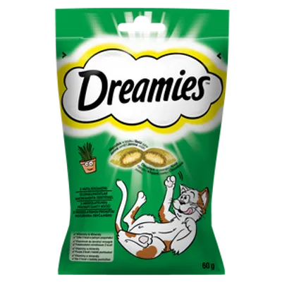DREAMIES 60g - przysmak dla kota z kocimiętką