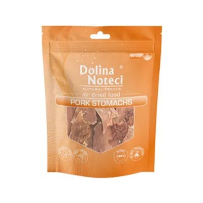 DOLINA NOTECI Natural Treats Pork Stomachs żołądki wieprzowe przysmak dla psa 100g